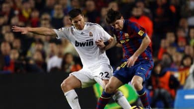 تشابي ألونسو - ليونيل ميسي - (المصدر: Getty images)