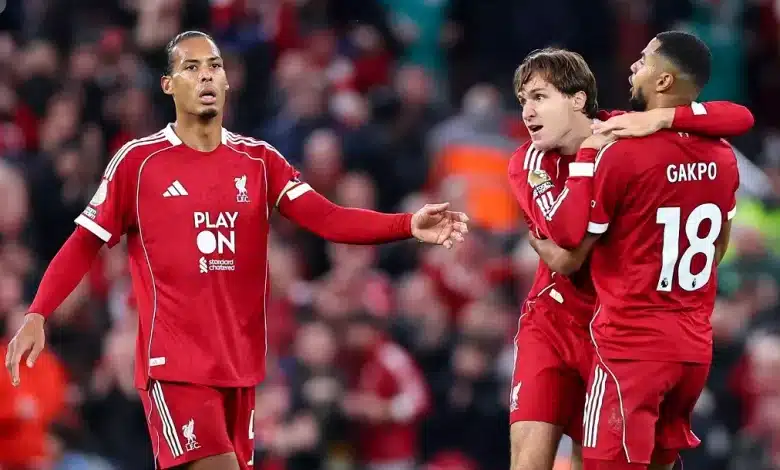 تشكيل ليفربول ضد فولهام بالجولة 20 في الدوري الإنجليزي 2025-26