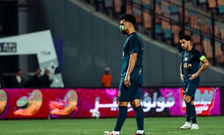 عبد الله السعيد - عمر جابر - الزمالك (تصوير: مصطفى الشحات)