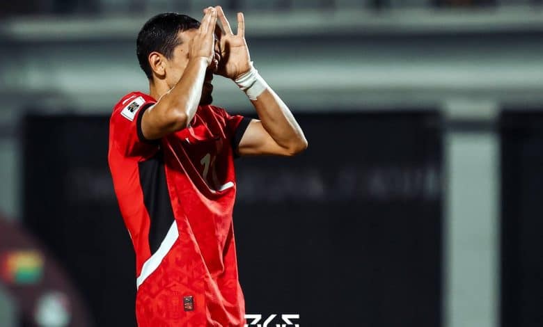 محمد حمدي - منتخب مصر - تصوير: مصطفى الشحات