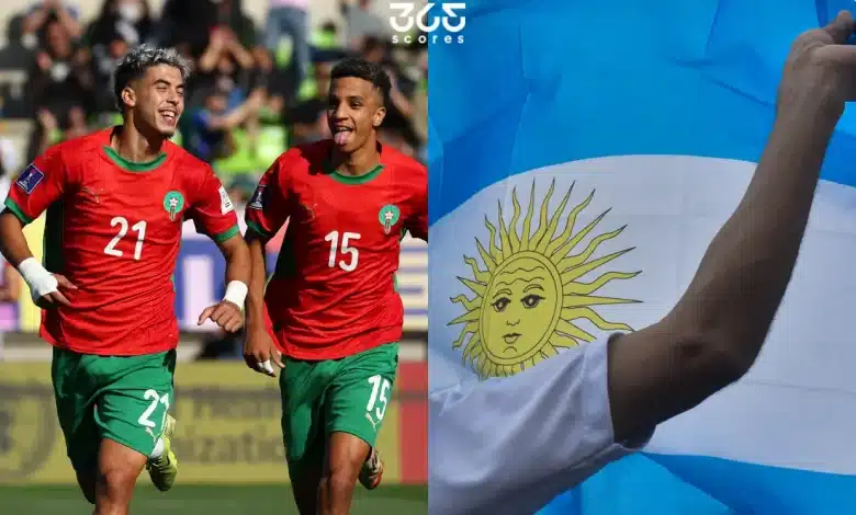 موعد مباراة المغرب ضد الأرجنتين والقنوات الناقلة في نهائي كأس العالم للشباب