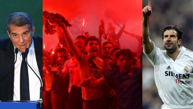 برشلونة - لابورتا - فيجو