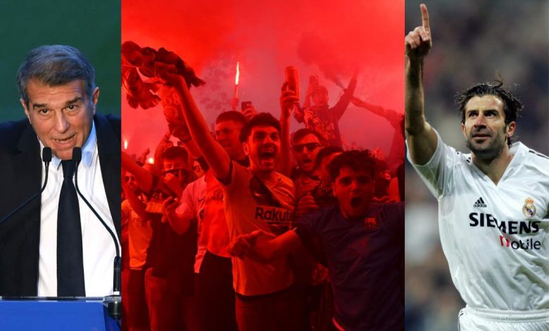 برشلونة - لابورتا - فيجو