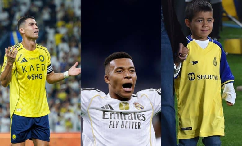 كيليان مبابي - ماتيو كريستيانو رونالدو - المصدر: gettyimages