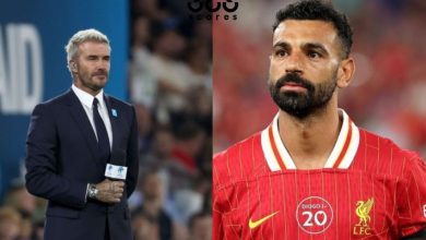 محمد صلاح - ديفيد بيكهام -(المصدر:Gettyimages)