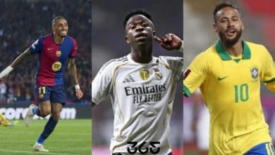 نيمار - فينيسيوس - رافينيا -المصدر: Getty Images