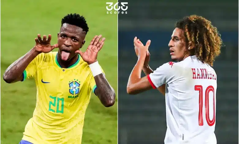 موعد مباراة تونس اليوم ضد البرازيل الودية والقنوات الناقلة