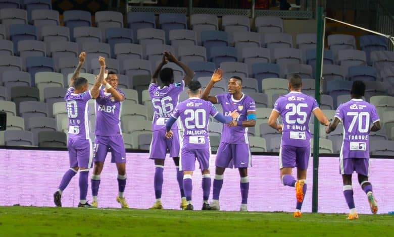 فريق العين - المصدر: حساب رابطة المحترفين الإماراتية