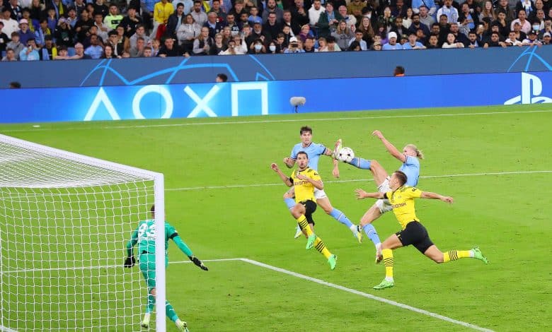 إيرلينج هالاند - مانشستر سيتي - (المصدر: Getty images)