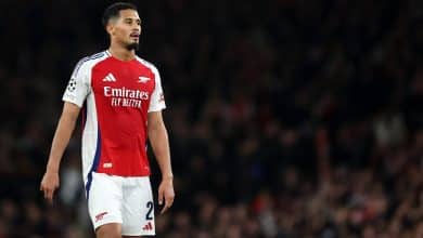 ويليام ساليبا مدافع أرسنال.. المصدر: gettyimages