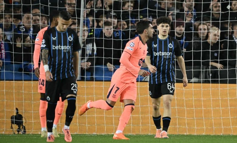 فيران توريس - برشلونة ضد كلوب بروج (المصدر:Gettyimages)