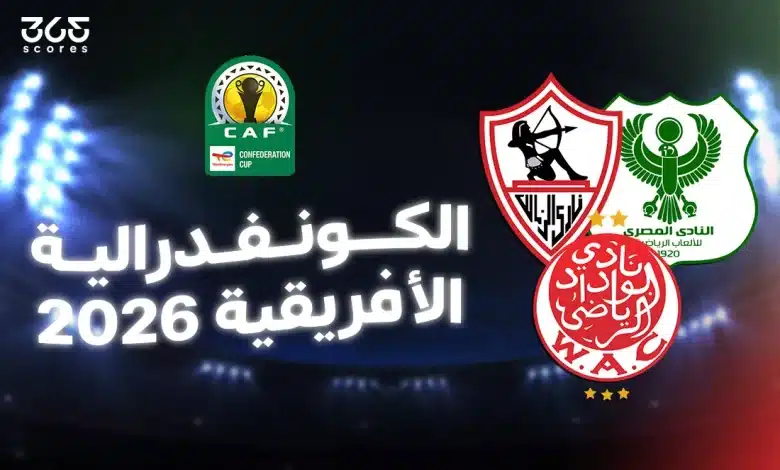 مواعيد مباريات الجولة الثالثة من مجموعات الكونفدرالية الإفريقية 2026