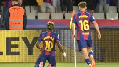تشكيل برشلونة ضد ريال أوفييدو بالجولة 21 في الدوري الإسباني 2025-26