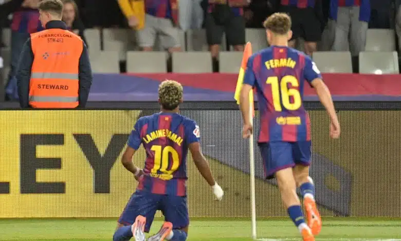 تشكيل برشلونة ضد ريال أوفييدو بالجولة 21 في الدوري الإسباني 2025-26