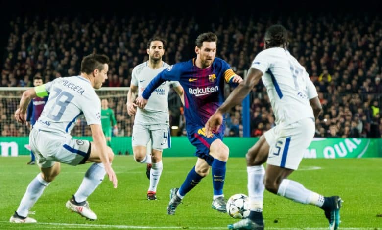 برشلونة ضد تشيلسي - المصدر (Getty images)