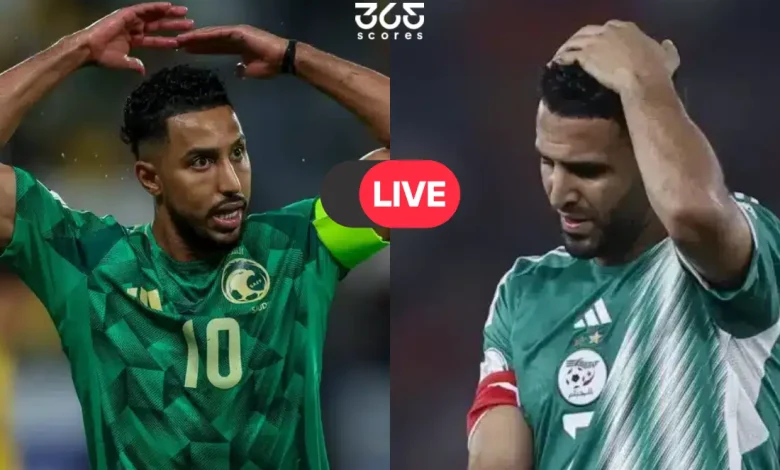 بث مباشر المنتخب السعودي.. رابط مشاهدة مباراة السعودية والجزائر مجانًا