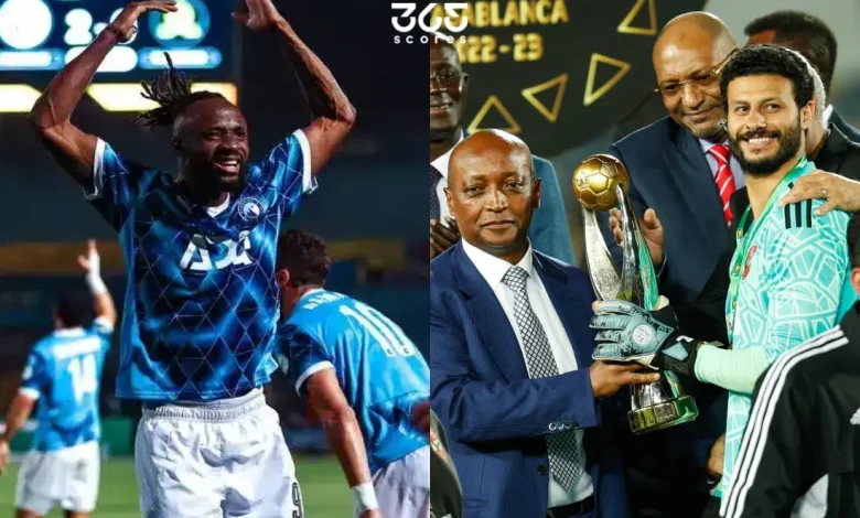كم لاعب من الدوري المصري حقق جائزة الأفضل داخل قارة إفريقيا؟
