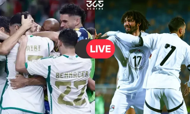 قناة ناقلة مجانًا.. أين تشاهد مباراة مصر والجزائر بث مباشر في ودية اليوم؟
