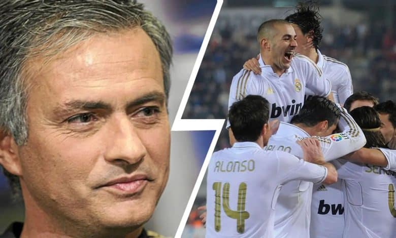 جوزيه مورينيو - ريال مدريد - موسم 2011-2012