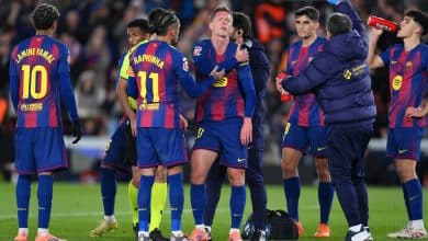 داني أولمو - رافينيا - لامين يامال- باو كوبارسي - جيرارد مارتن - أليخاندرو بالدي - المصدر (Getty images)