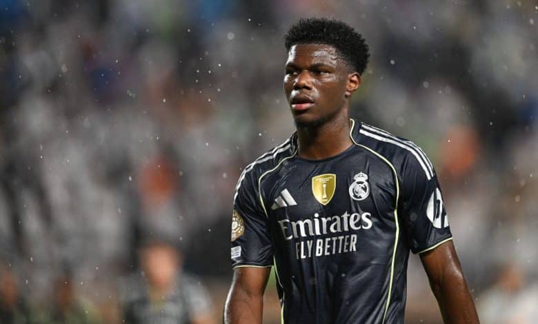 أوريلين تشواميني لاعب ريال مدريد.. (المصدر:Gettyimages)