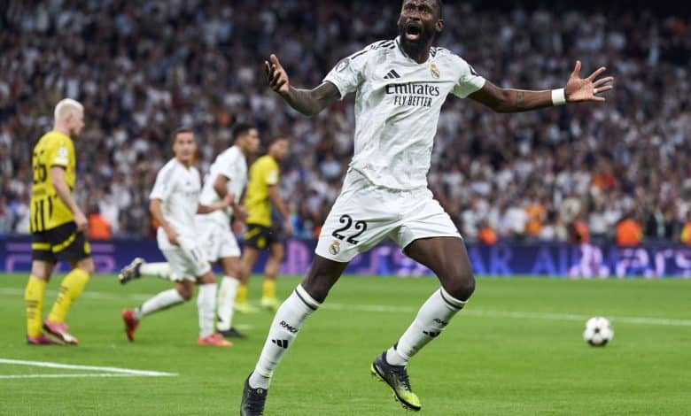 أنطونيو روديجر مدافع ريال مدريد.. المصدر (Getty images)