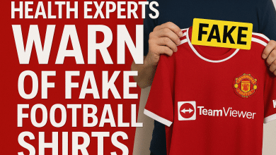 قمصان كرة القدم المزيفة - المصدر: chat GPT