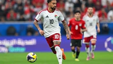 الإمارات ضد مصر- المصدر: الحساب الرسمي لمنتخب الإمارات