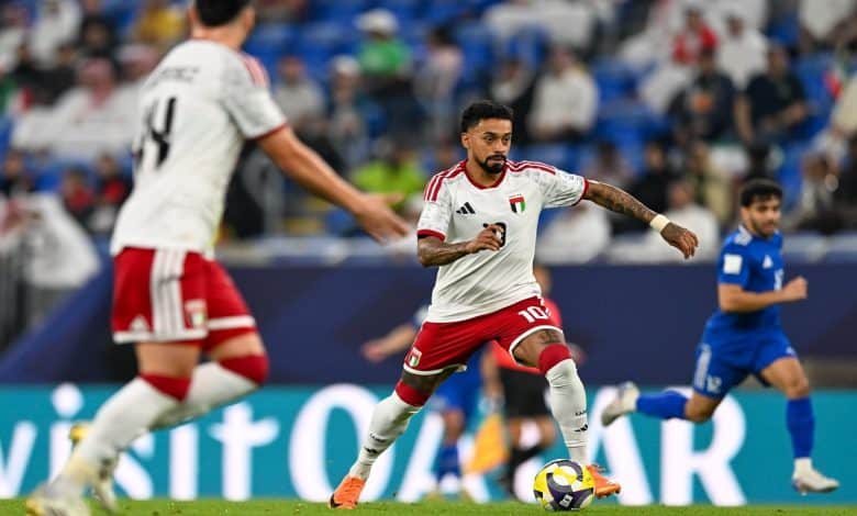 الإمارات ضد الكويت- المصدر: الحساب الرسمي لمنتخب الإمارات