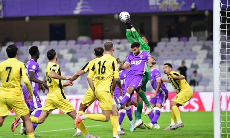 العين ضد كلباء- المصدر: حساب رابطة المحترفين الإماراتية