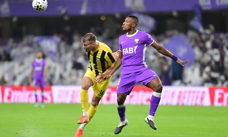 لابا كودجو مهاجم العين- المصدر: حساب رابطة المحترفين الإماراتية