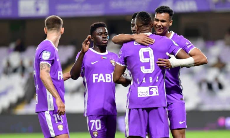 لابا كودجو مهاجم العين- المصدر: حساب رابطة المحترفين الإماراتية