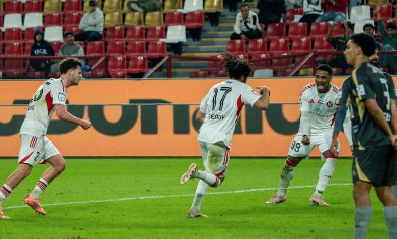 الجزيرة ضد الظفرة- المصدر: حساب رابطة المحترفين الإماراتية