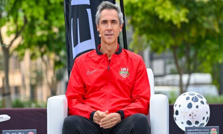 باولو سوزا مدرب شباب الأهلي- المصدر: حساب رابطة المحترفين الإماراتية
