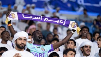 جماهير العين الإماراتي- المصدر: حساب رابطة المحترفين الإماراتية