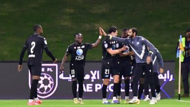 الظفرة ضد بني ياس- المصدر: حساب رابطة المحترفين الإماراتية