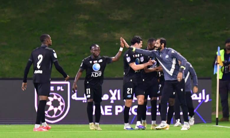 الظفرة ضد بني ياس- المصدر: حساب رابطة المحترفين الإماراتية