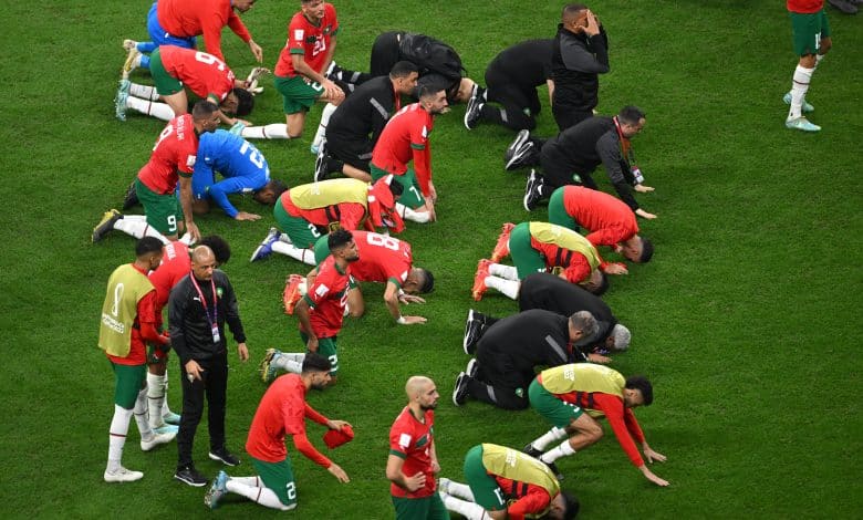 منتخب المغرب - كأس العالم 2022 - المصدر (Getty images)