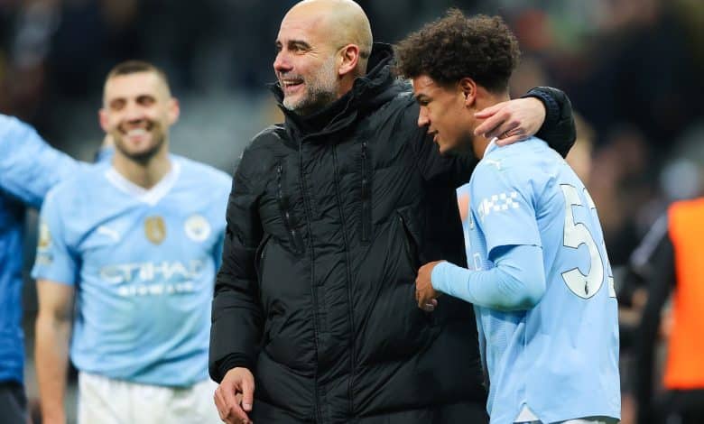 بيب جواديولا - أوسكار بوب -مانشستر سيتي - المصدر (Getty images)