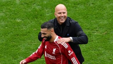 محمد صلاح - آرني سلوت - (المصدر:Gettyimages)