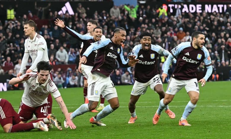 أستون فيلا ضد أرسنال (المصدر:Gettyimages)