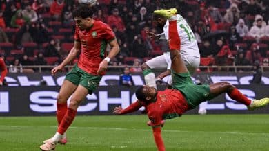 أيوب الكعبي - منتخب المغرب - جزر القمر - المصدر (Getty images)