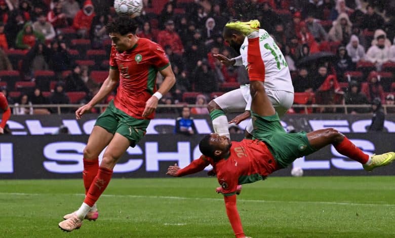 أيوب الكعبي - منتخب المغرب - جزر القمر - المصدر (Getty images)