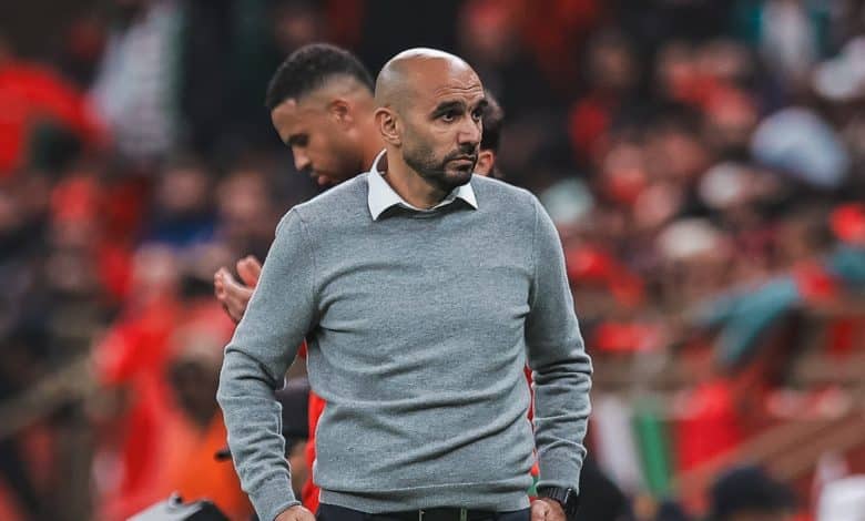 وليد الركراكي - تصوير: عمر الناصيري