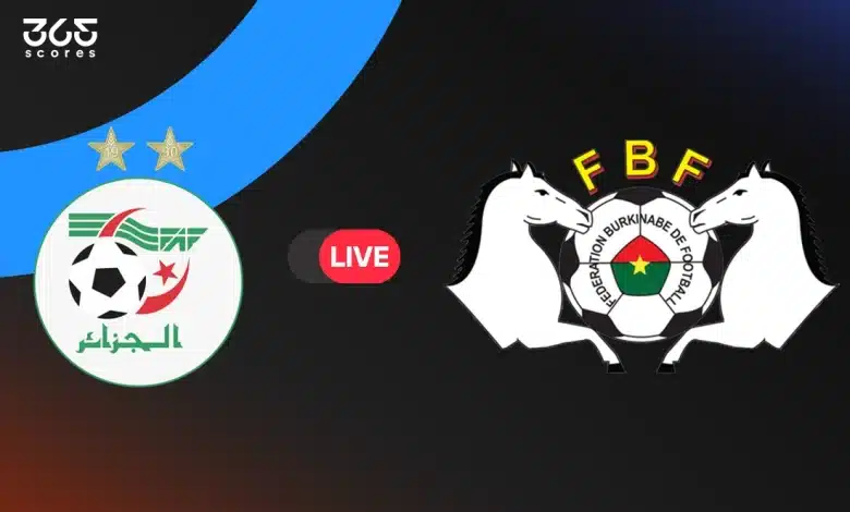 الجزائر ضد بوركينا فاسو