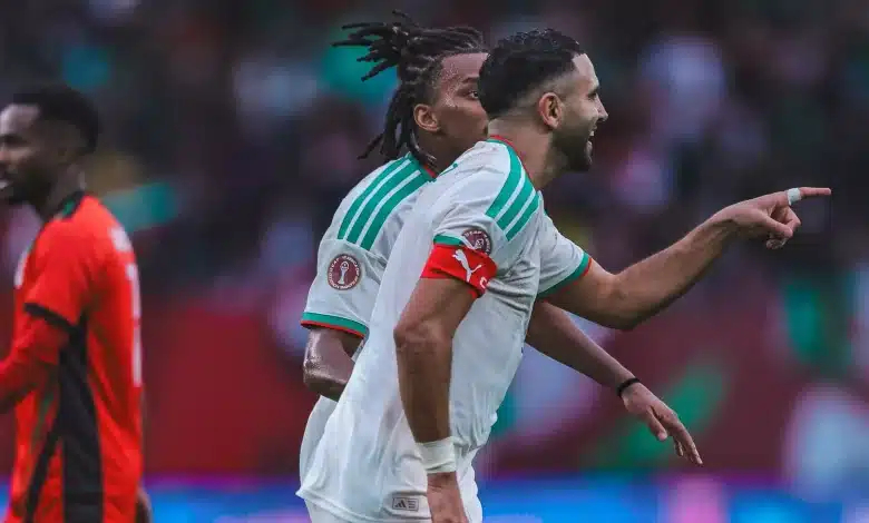 رياض محرز - منتخب الجزائر - أمم إفريقيا 2025 (تصوير: عمر الناصيري)