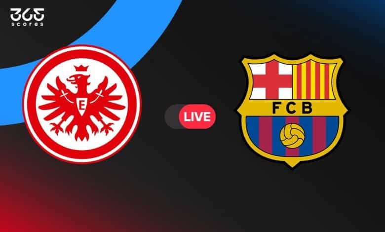 برشلونة ضد آينتراخت فرانكفورت