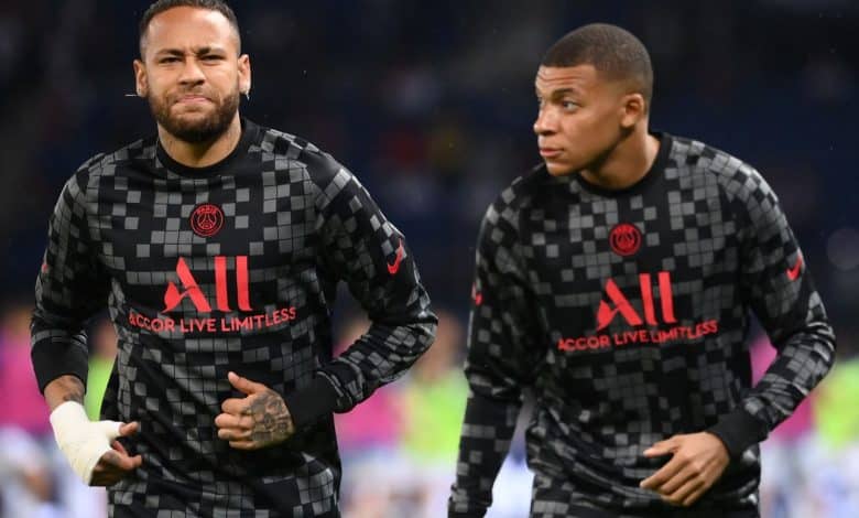 كيليان مبابي - نيمار - (المصدر:Gettyimages)