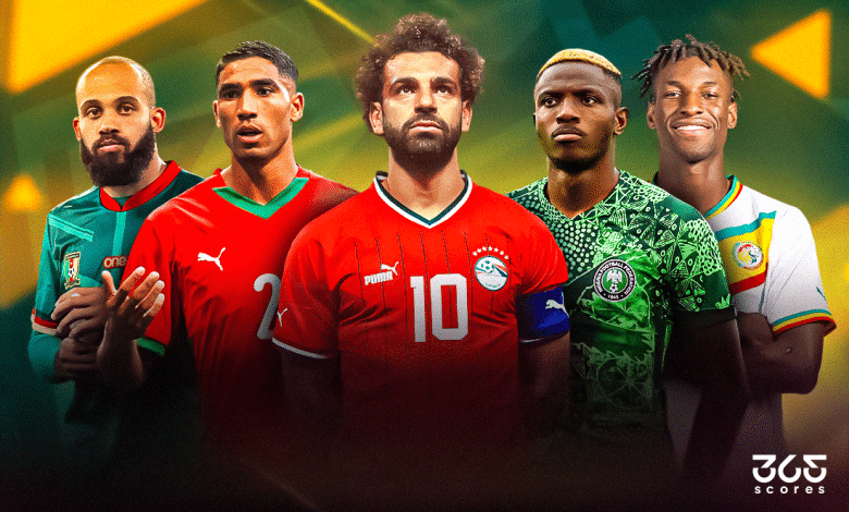 اللاعبون الأعلى قيمة تسويقية في أمم إفريقيا