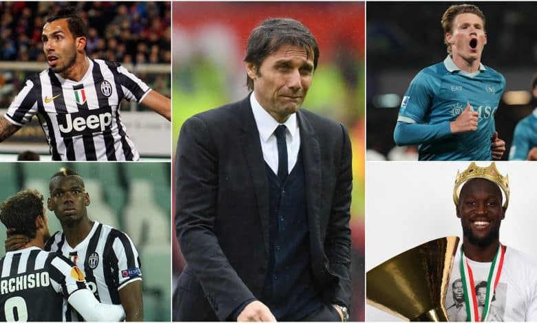 أنطونيو كونتي - ماكتوميناي - لوكاكو - بوجبا - تيفيز - المصدر (Getty images)